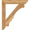 Ekena Millwork Balboa Slat Rough Sawn Bracket, Western Red Cedar, 4"W x 28"D x 32"H BKT04X28X32BOA06RWR - alternate 3
